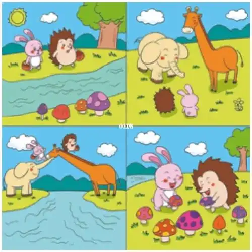 河面上的小桥被冲毁了  淹没大象 长颈鹿  一条宽阔的小河挡住了嚷贩