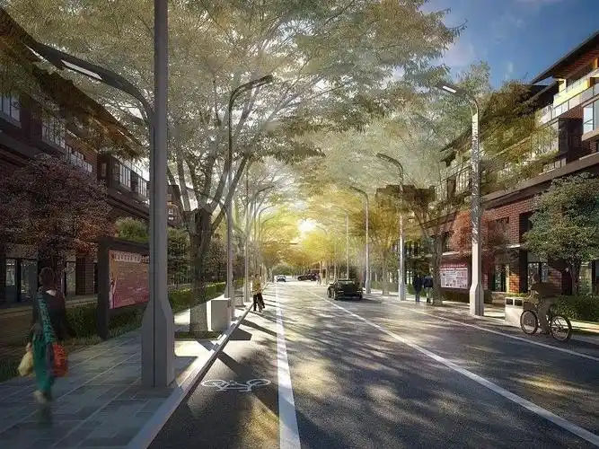 15米街道空间效果图