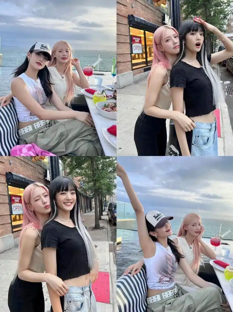 双人合照还得看韩国女idol 本期整理了韩国女爱豆双人合照姿势 	 集美