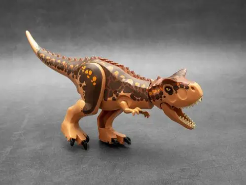 大恐龙与小卡车还有小场景与机关乐高侏罗纪世界系列75929食肉牛龙