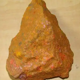 时尚邦(shishangbang)天然高纯度 雄黄原石 纯雄黄矿石 雄黄块50g克