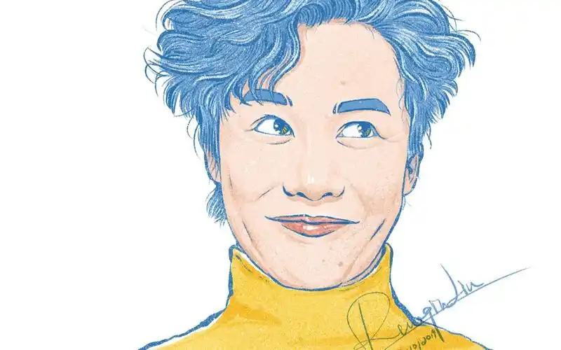 procreate手绘练习-陈奕迅_哔哩哔哩 (゜-゜)つロ 干杯~-bilibili