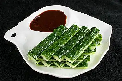 蘸酱黄瓜图片_蘸酱黄瓜高清图片_全景视觉