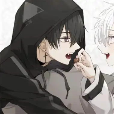 男男情侣头像攻受一左一右动漫40张_基友男生头像_头像屋