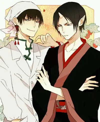 【侵删】p站 pixiv 二次元 鬼灯的冷彻 鬼灯 白泽 鬼白 头像 壁纸