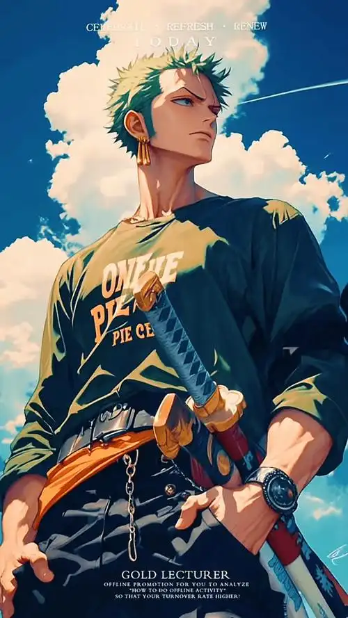 海贼王壁纸|索隆潮流