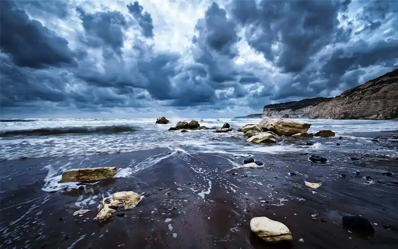 天空中奇怪的云朵高清自然风景摄影图片素材电脑桌面壁纸下载5p