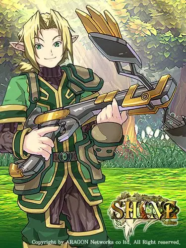 日版精灵男弓箭手