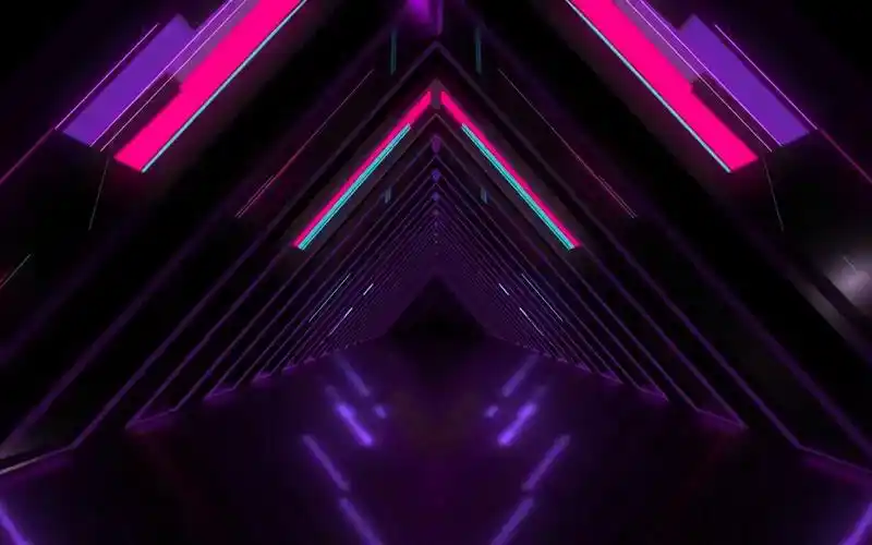 视频素材 ▏k206 4k画质炫彩霓虹灯光舞台光线表演酒吧夜店ktv动画