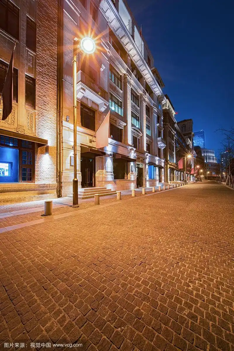 城市街道背景图