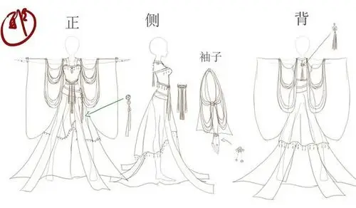 红色渐变古装设计图:亡河彼岸 #原创#盗图致歉#作者:邪阿九