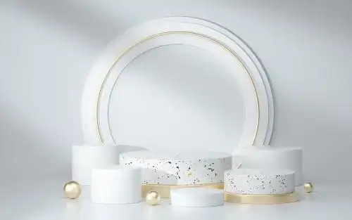 产品展台三维图形场景背景