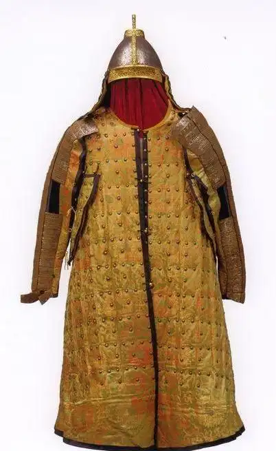 兵器谱典型的明代布面甲长啥样这还真得问后金图说故宫馆藏努尔哈赤甲