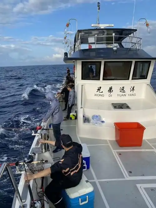 兄弟远洋号深海海钓船回航满载近4000斤渔获归来