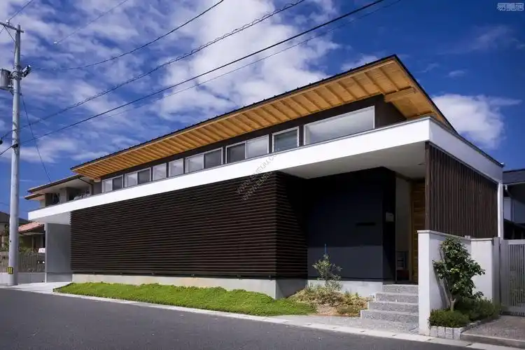 日本trough别墅设计案例感受自然的不同变化