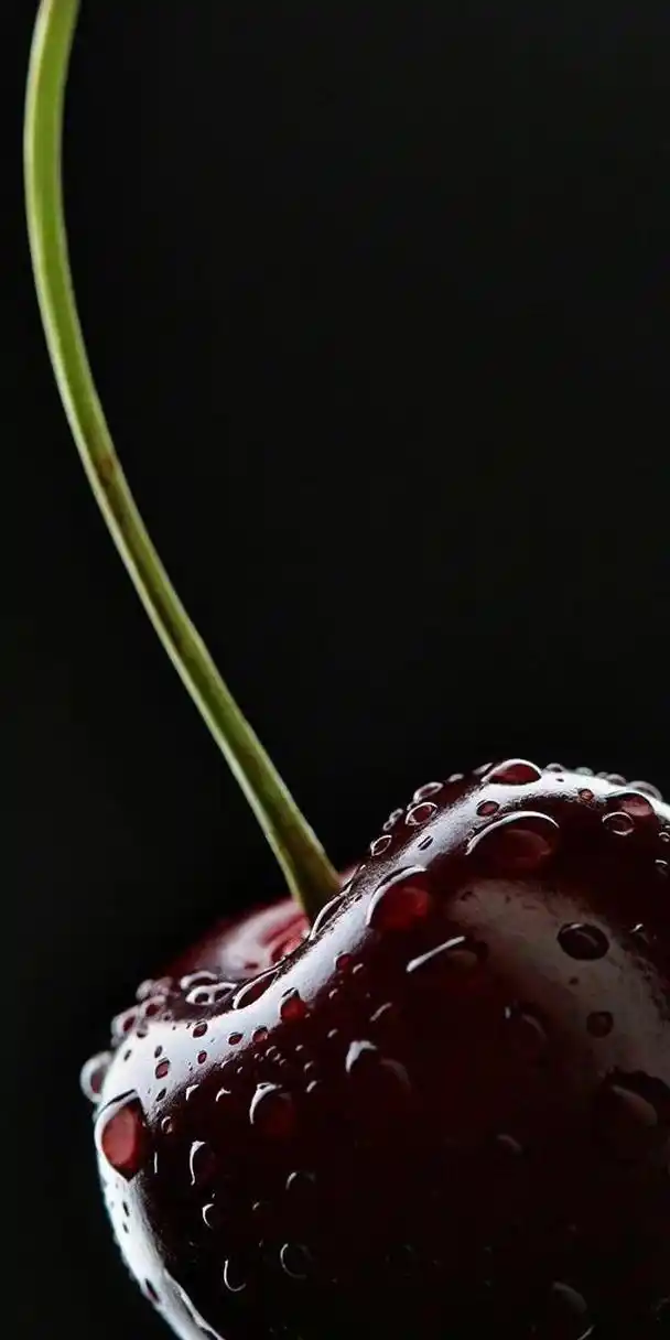 红红的车厘子壁纸,好想吃啊