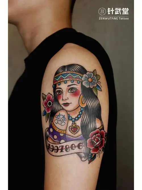 oldschool纹身   #紋身  #纹身分享  7月收到的礼物97 光看手稿就