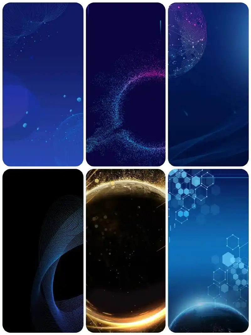 科技风海报背景图分享|科技与未来.