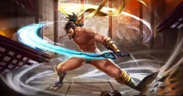 王者荣耀当李白脱掉自己的衣服 八块腹肌