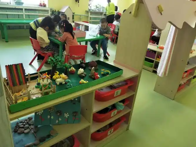 中班美工区,这些美丽的作品都是出自我们的手哦!