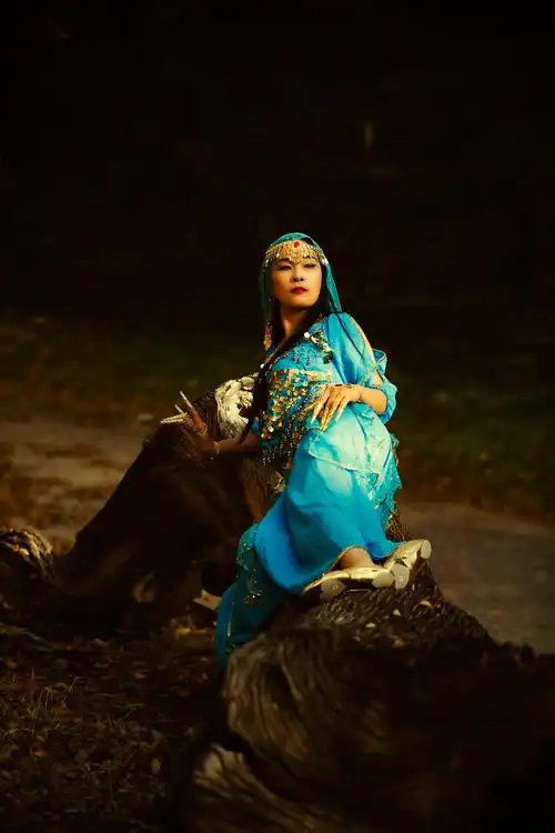 婉约多姿的楼兰姑娘