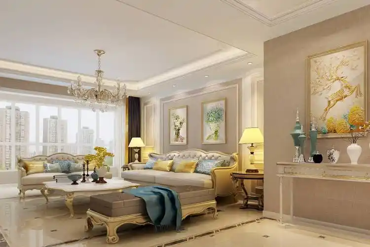 148平三室两厅简欧式装修,高贵,典雅,丰华_风格_空间_餐厅