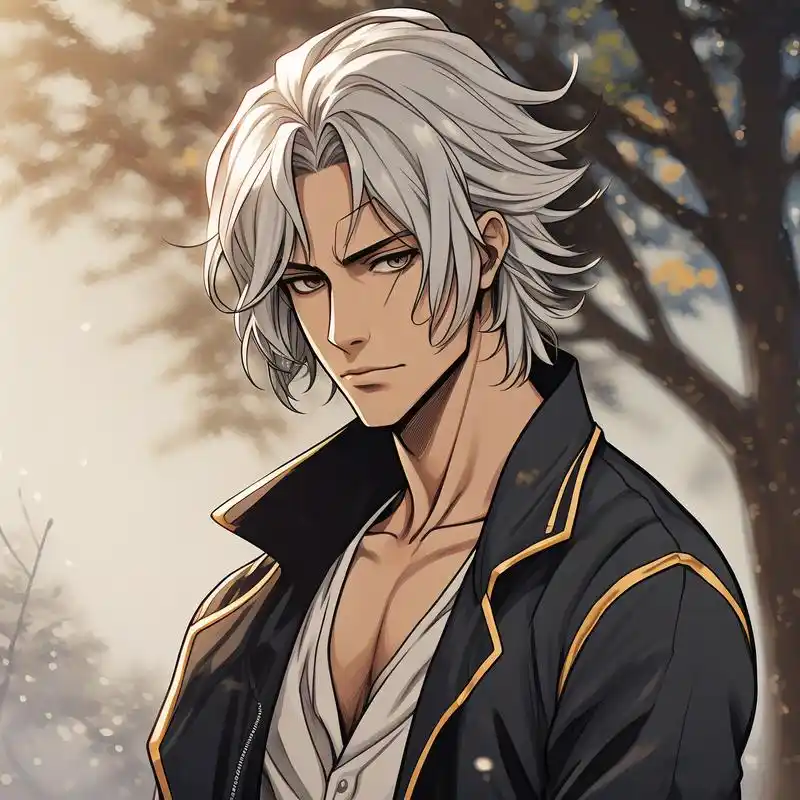 99动漫长发帅哥头像集锦90