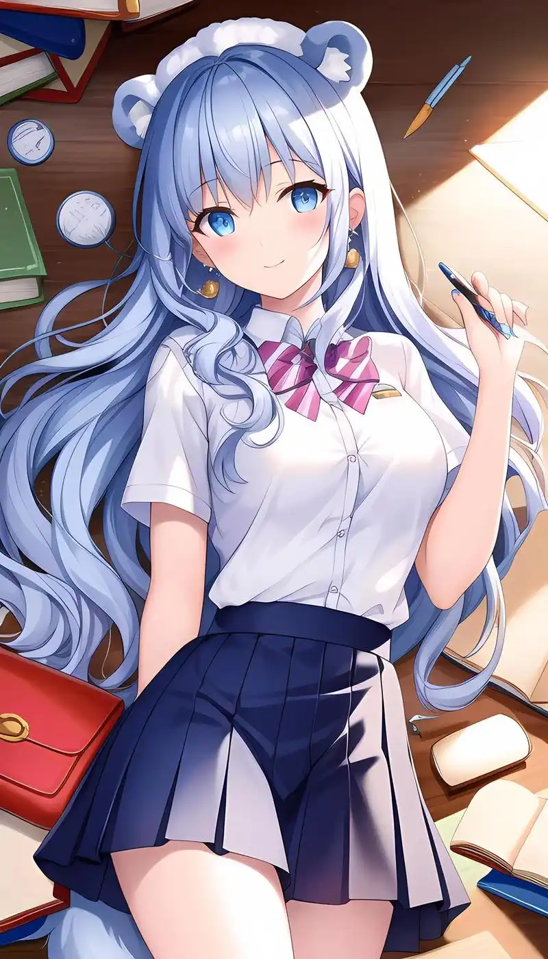 二次元少女 #抖音图文来了 #动漫老婆 #送你一张壁纸 # - 抖音