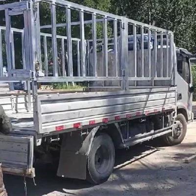 定制货车内高栏平板车改装折叠高栏定做小货车加装围栏车厢护栏板