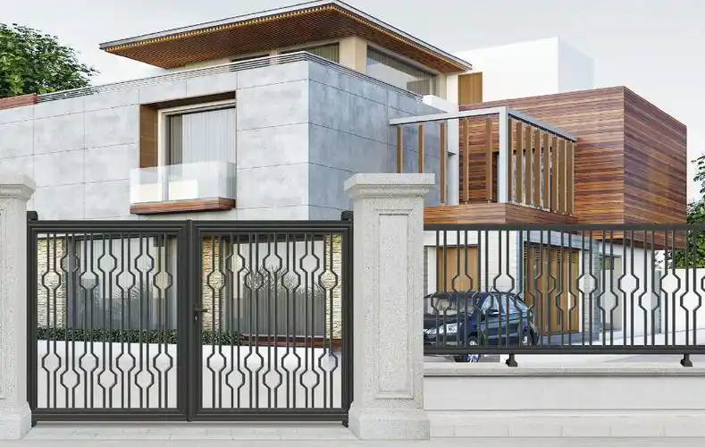 曲靖别墅围墙大门