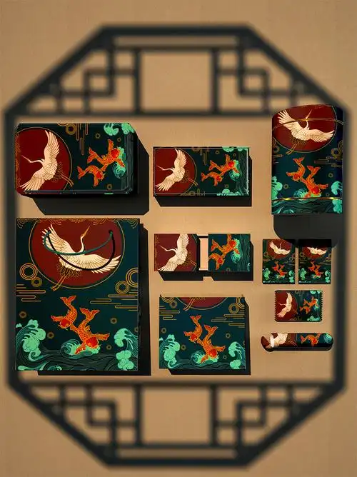 中国风插画包装设计