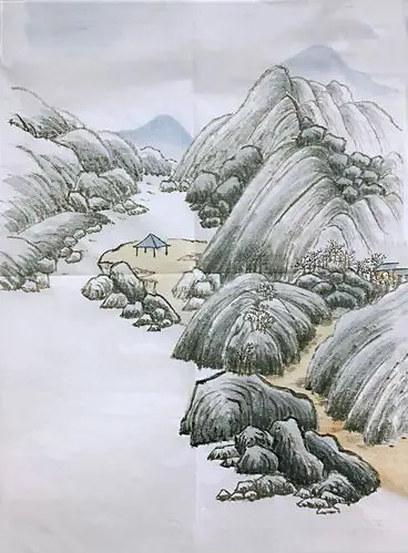 2017级山水画初级一班作业集12