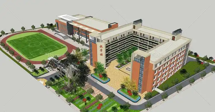 双山实验小学--2(71335)su模型下载