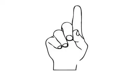 手指简笔画图片五个指头画,手指简笔画创意图片_竞价网