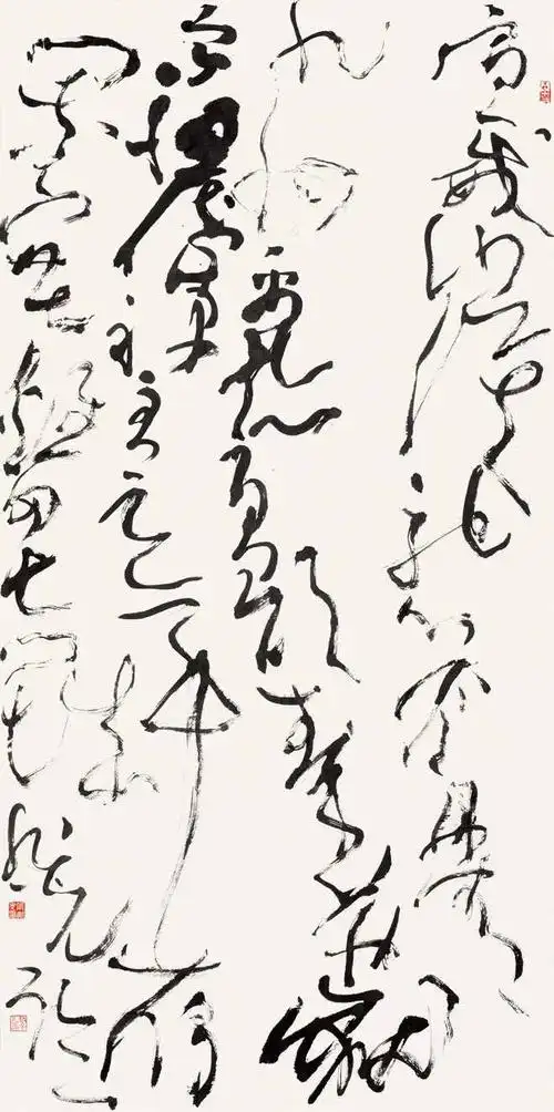 胡抗美,刘洪彪,张旭光,王厚祥四人狂草书法欣赏