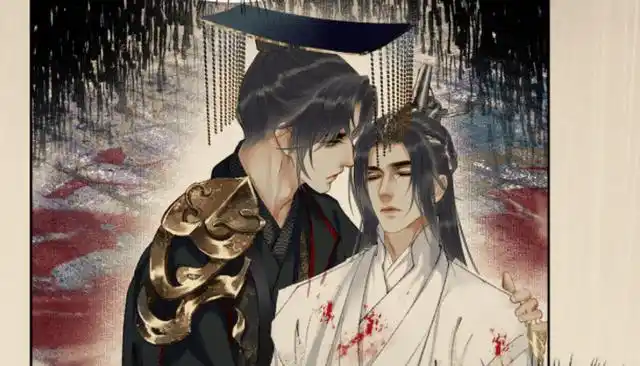 要问这把折扇是做什么用的,那自然是让墨燃用来掀楚晚宁盖头的