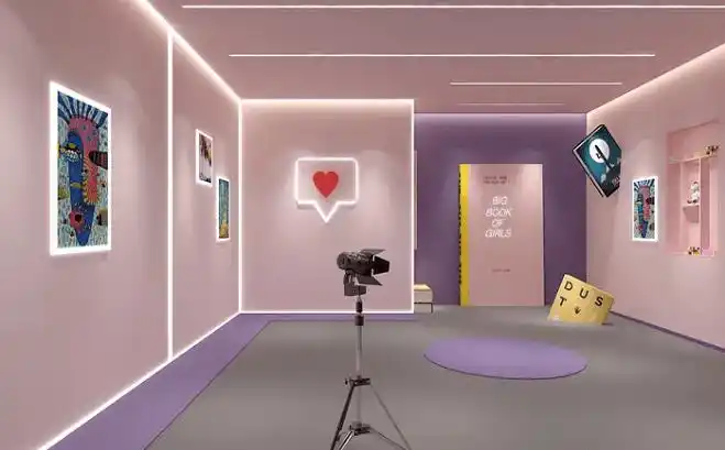 网红直播间装修方案设计