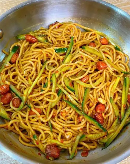 夏天爽口必备的凉面贼带劲贼嘎嘎香