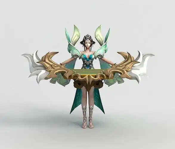 王者荣耀女游戏人物角色模型信息