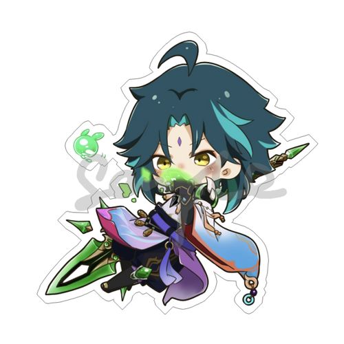 动漫周边游戏周边玩具原神魈仙人q版透明亚克力挂件现货满百包邮