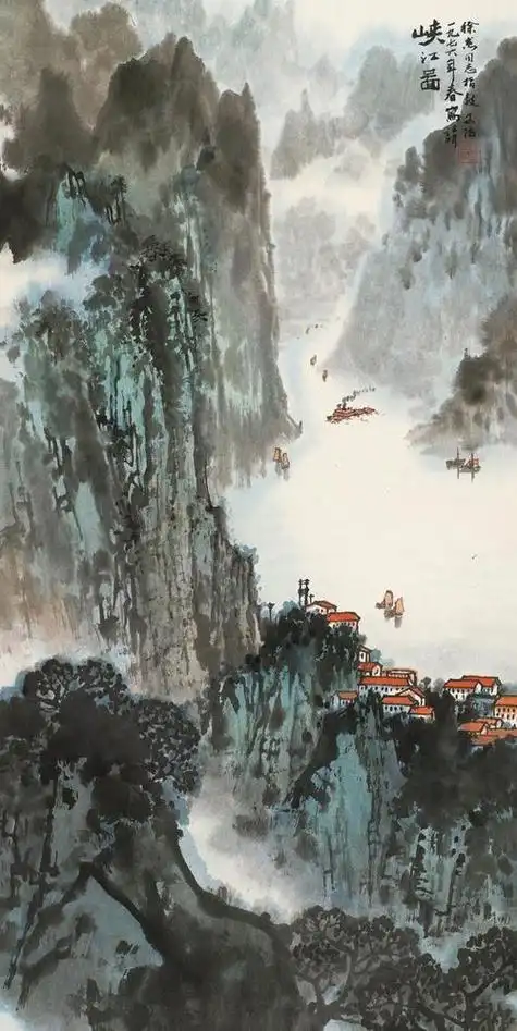 宋文治山水画宋文治山水画图片精品