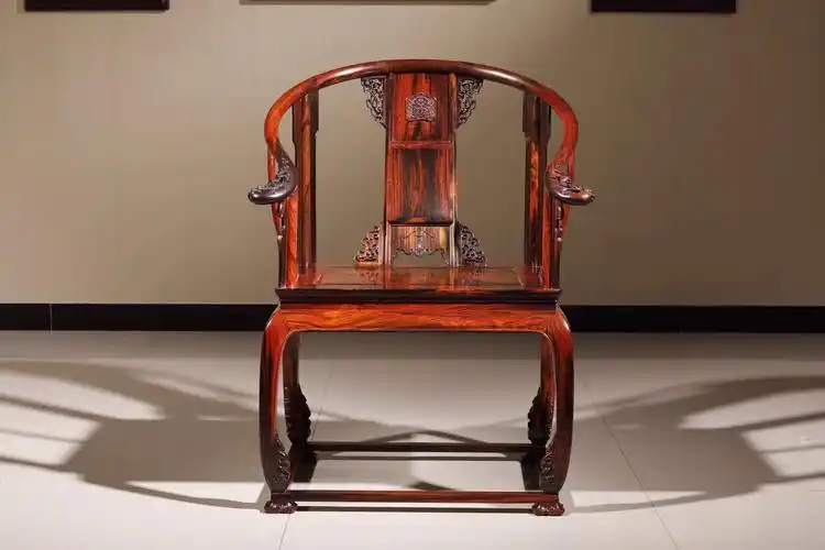 老挝大红酸枝皇宫椅 红木皇宫椅 交趾黄檀皇宫椅厂家直销