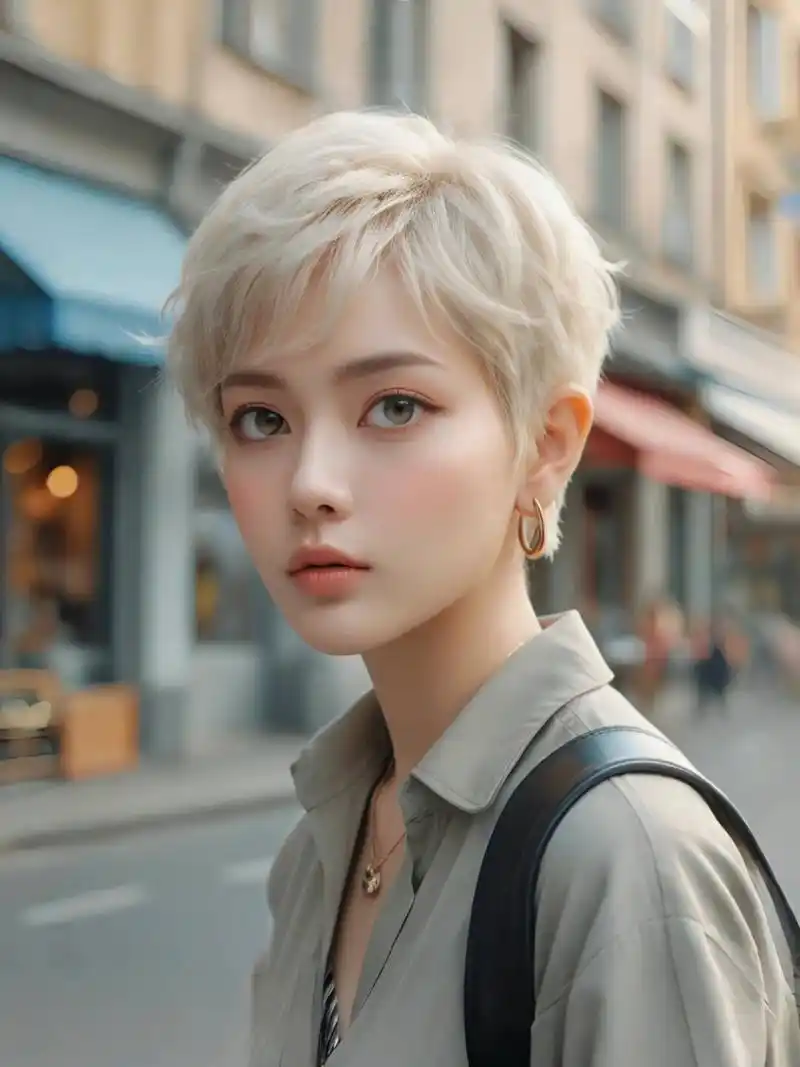 短发真的超酷的好吧  最近,短发御姐风潮正盛,成为时尚圈的焦点.