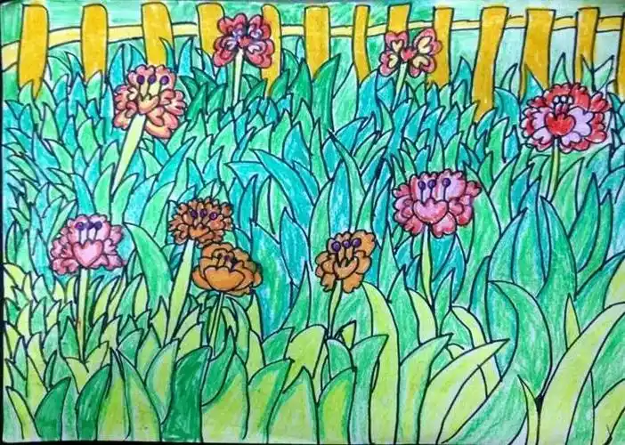 主题画《春天》绘画素材,幼师一定要收藏_参赛