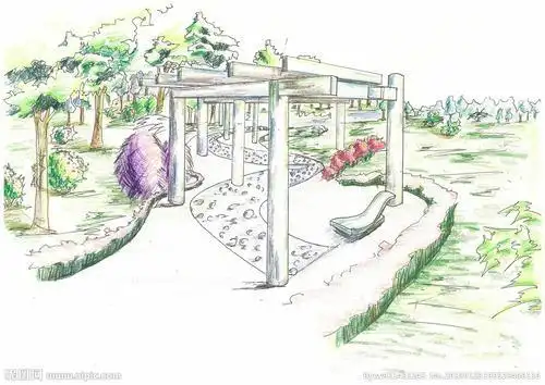 简笔画 平面图 手绘 线稿 1024724