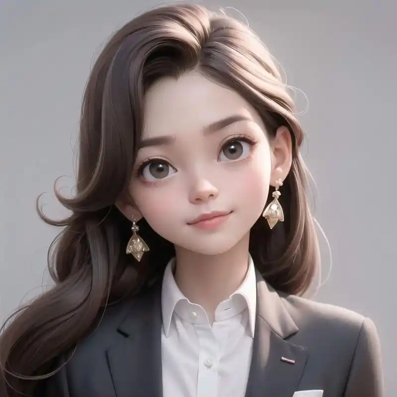 迪士尼公主风9499女生头像正装系列51566 没想到职业头像还能