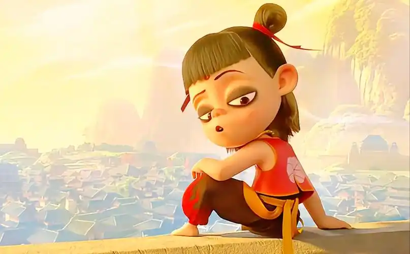 小哪吒因为是魔丸转世,天天被困在家里《哪吒之魔童降世》