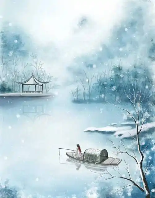 这些轻盈飘洒的雪花,好似天穹寄予人间