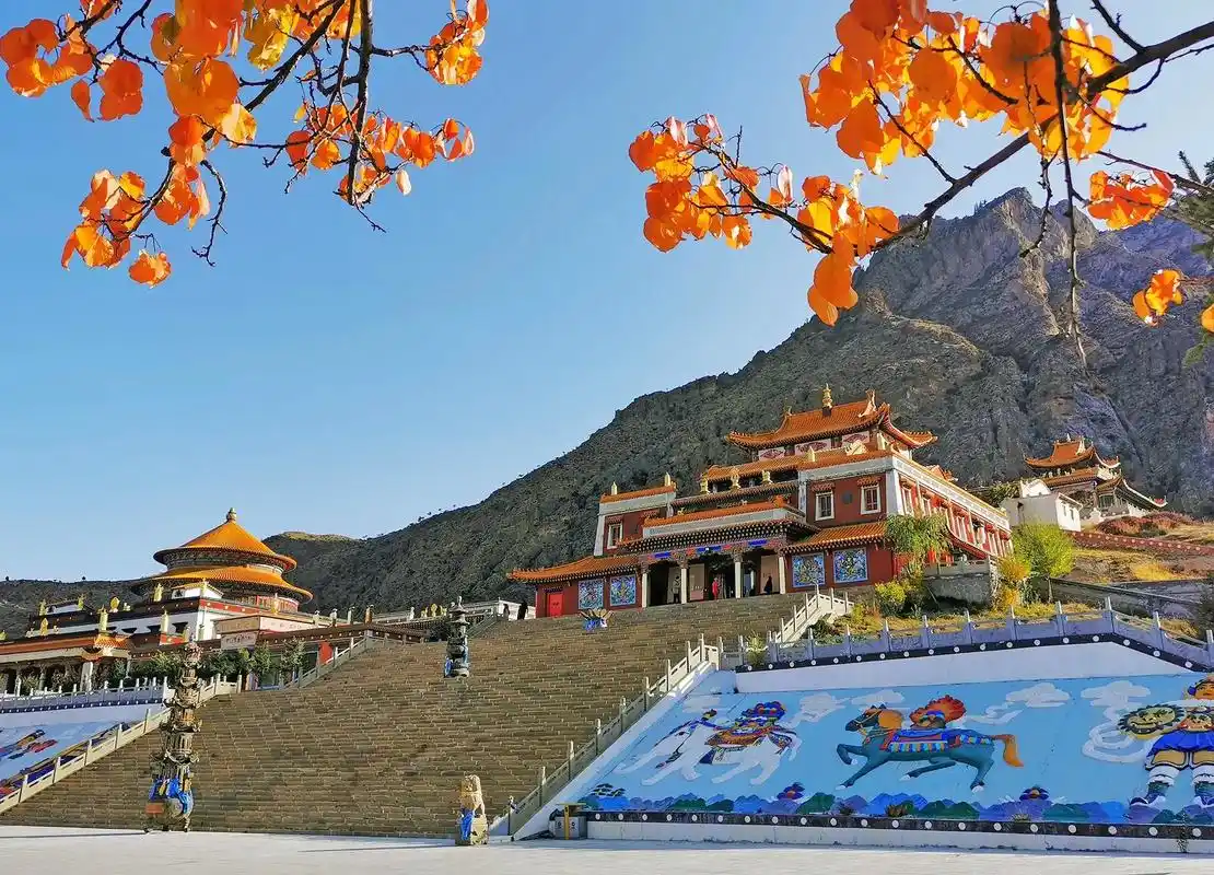内蒙风光—广宗寺(南寺)#图文伙伴计划 广宗寺藏名"丹吉楞" - 抖音