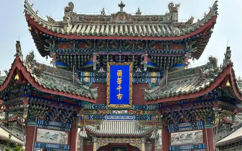 绚丽的木雕,全国重点文物保护单位,河南开封山陕甘会馆的旅行记录